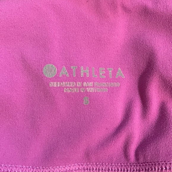 Athleta Chakra 7/8 Tight in Pink Powervita Leggings Size Small - Picture 8 of 8